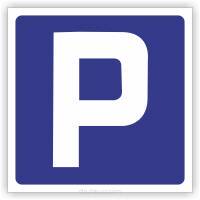Znak drogowy Tablica informacyjna D18 parking -znak informacyjny 40x40 cm