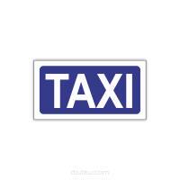 Znak drogowy Tablica informacyjna D19 postój taksówek -znak informacyjny 60x60 cm
