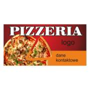 Baner reklamowy gotowe wzory banerów - Pizzeria