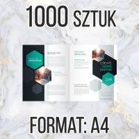 Katalog firmowy ofertowy A4 8str 1000 szt + projekt gratis