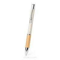 Długopis z bambusa i słomy pszenicznej z nadrukiem UV LOGO 50 szt