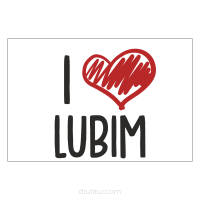 Magnesy na lodówkę - I LOVE LUBIM - drukarnia, hurtownia, producent magnesów na lodówkę - druktur.com