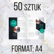 Katalog firmowy ofertowy A4 8str 50 szt + projekt gratis