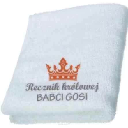 prezent dla BABCI DZIADKA ręcznik haftowany TANIO!