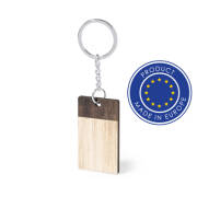 Drewniany brelok do kluczy z nadrukiem UV LOGO 100 szt