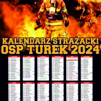 Kalendarz strażacki OSP PSP 2024 - 300 szt projekt