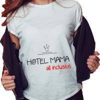 Koszulka z nadrukiem HOTEL MAMA all inclusive