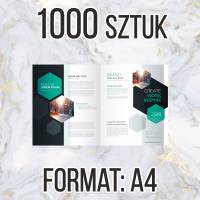 Katalog firmowy ofertowy A4 16str 1000 szt + projekt gratis