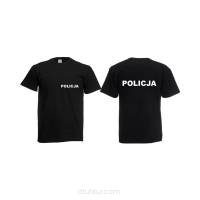 Koszulka z nadrukiem POLICJA