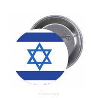 Przypinki buttony FLAGA IZRAEL znaczki badziki z grafiką 