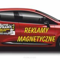 Folia magnetyczna reklama magnes PROJEKT na auto